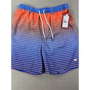Southern Marsh NWT Boy's Faded Lines Swim Trunks Size Youth Large